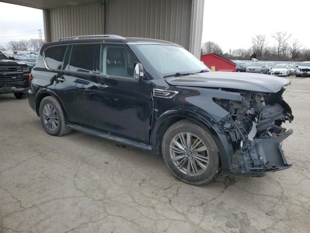 JN8AZ2NE4L9255894 - 2020 INFINITI QX80 LUXE BLACK photo 4