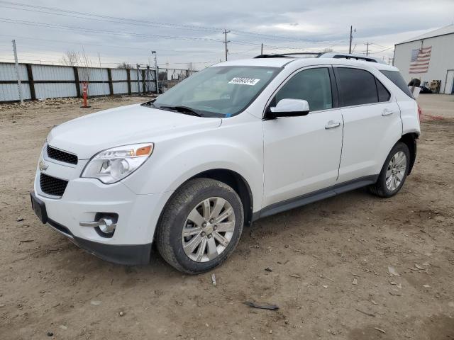 2CNFLGE54B6258820 - 2011 CHEVROLET EQUINOX LTZ WHITE photo 1