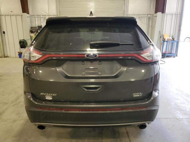 2FMPK4J94GBB93545 - 2016 FORD EDGE SEL GRAY photo 6