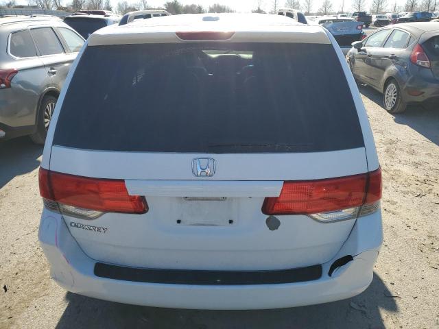 5FNRL387X8B112111 - 2008 HONDA ODYSSEY EXL WHITE photo 6