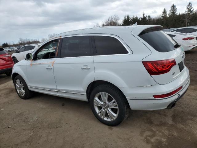 WA1VGCFE1DD013905 - 2013 AUDI Q7 PRESTIGE WHITE photo 2