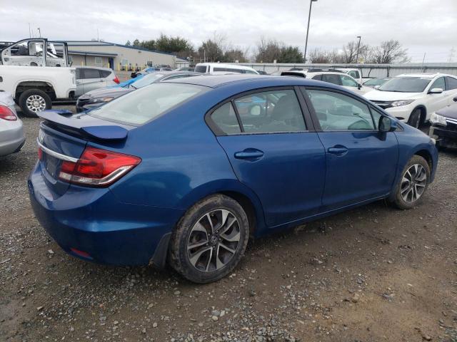 2HGFB2F95DH531316 - 2013 HONDA CIVIC EXL ლურჯი ფოტო 3