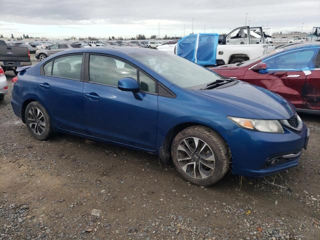 2HGFB2F95DH531316 - 2013 HONDA CIVIC EXL ლურჯი ფოტო 4