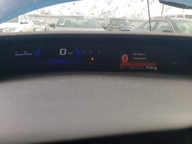 2HGFB2F95DH531316 - 2013 HONDA CIVIC EXL ლურჯი ფოტო 9