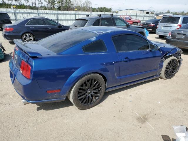 1ZVFT82H565125586 - 2006 FORD MUSTANG GT BLUE photo 3