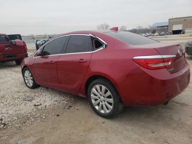 1G4PP5SK5F4196603 - 2015 BUICK VERANO RED photo 2