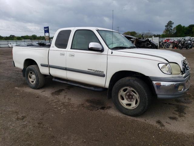 5TBRT341X2S287908 - 2002 TOYOTA TUNDRA ACCESS CAB WHITE photo 4