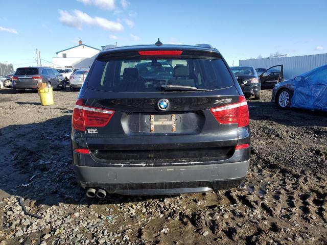 5UXWX9C55D0D02277 - 2013 BMW X3 XDRIVE28I BLACK photo 6