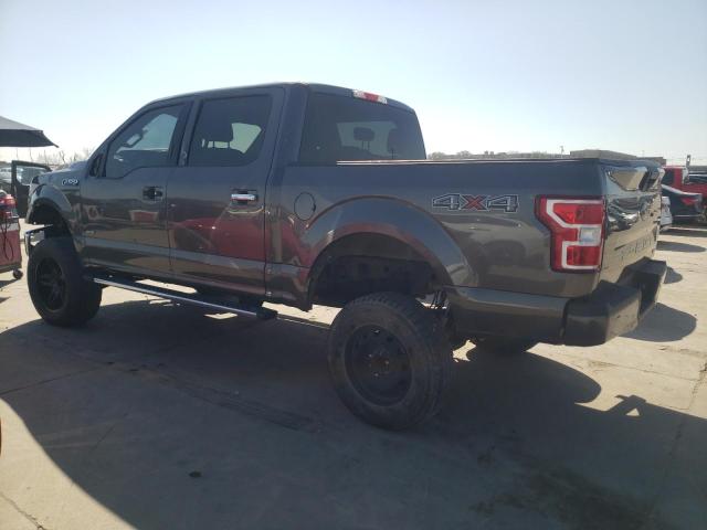 1FTEW1E44KFB37769 - 2019 FORD F150 SUPERCREW GRAY photo 2