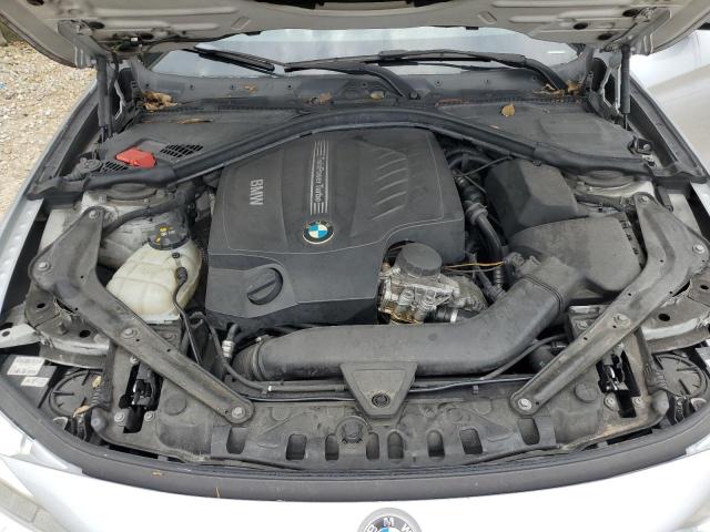 WBA3T3C52EJ876600 - 2014 BMW 435 I SILVER photo 11