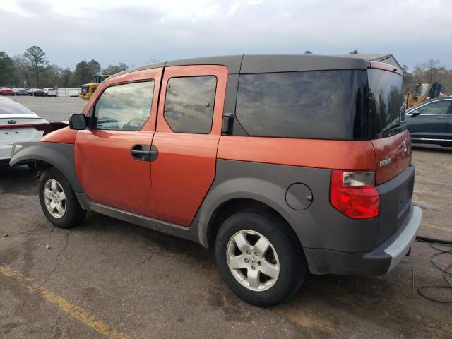 5J6YH28504L032212 - 2004 HONDA ELEMENT EX ORANGE photo 2