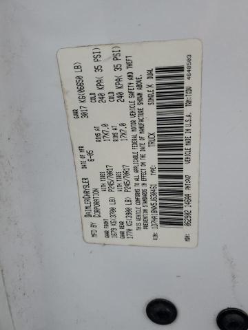 1D7HA18NX5J630461 - 2006 DODGE RAM 1500 ST 白色 照片 12