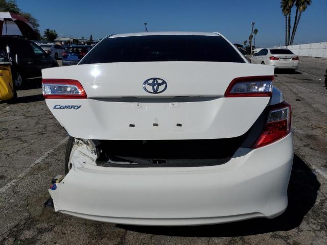 4T4BF1FK6CR264408 - 2012 TOYOTA CAMRY BASE WHITE photo 6