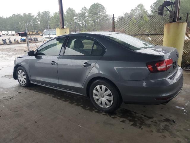 3VW267AJ2GM362164 - 2016 VOLKSWAGEN JETTA S GRAY photo 2