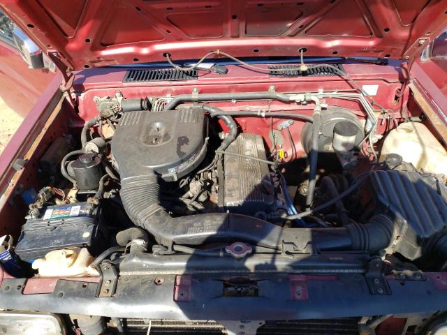 1N6SD16Y3RC412020 - 1994 NISSAN TRUCK KING CAB XE RED photo 11