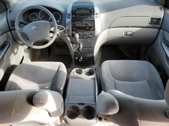 5TDZK23C68S128464 - 2008 TOYOTA SIENNA CE SILVER photo 8