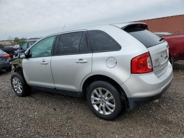 2FMDK3JC5EBB10324 - 2014 FORD EDGE SEL SILVER photo 2