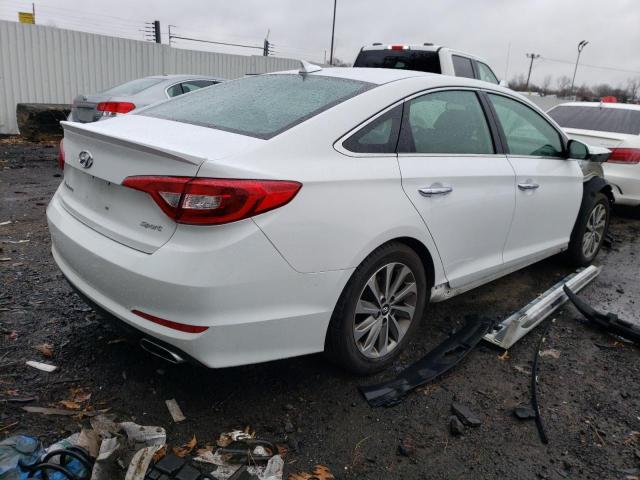 5NPE34AFXHH509275 - 2017 HYUNDAI SONATA SPORT WHITE photo 3