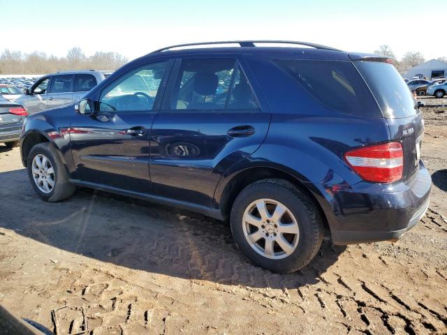 4JGBB86E97A160429 - 2007 MERCEDES-BENZ ML 350 BLUE photo 2