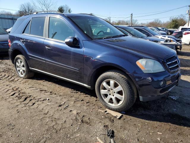 4JGBB86E97A160429 - 2007 MERCEDES-BENZ ML 350 BLUE photo 4