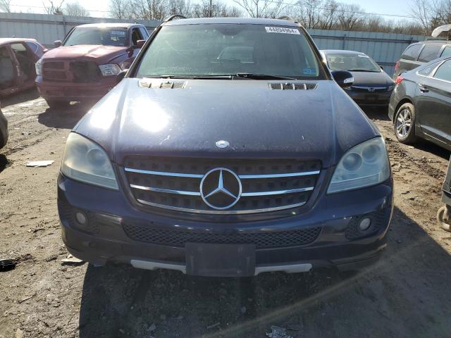 4JGBB86E97A160429 - 2007 MERCEDES-BENZ ML 350 BLUE photo 5