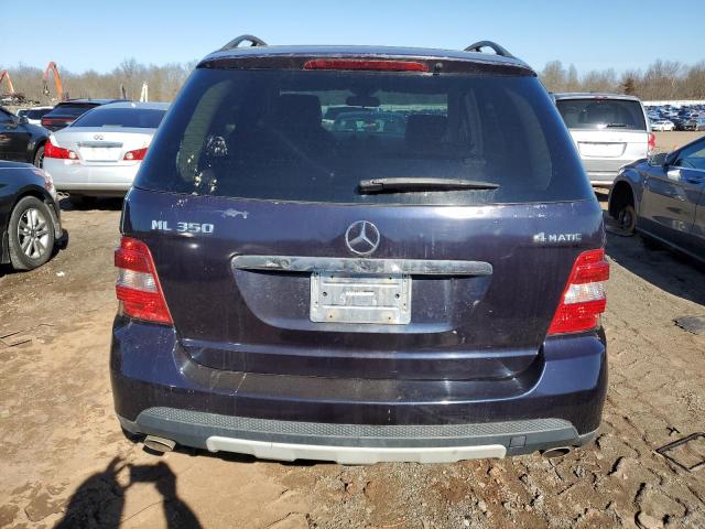 4JGBB86E97A160429 - 2007 MERCEDES-BENZ ML 350 BLUE photo 6