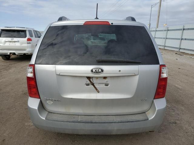 KNDMB233896310100 - 2009 KIA SEDONA EX SILVER photo 6