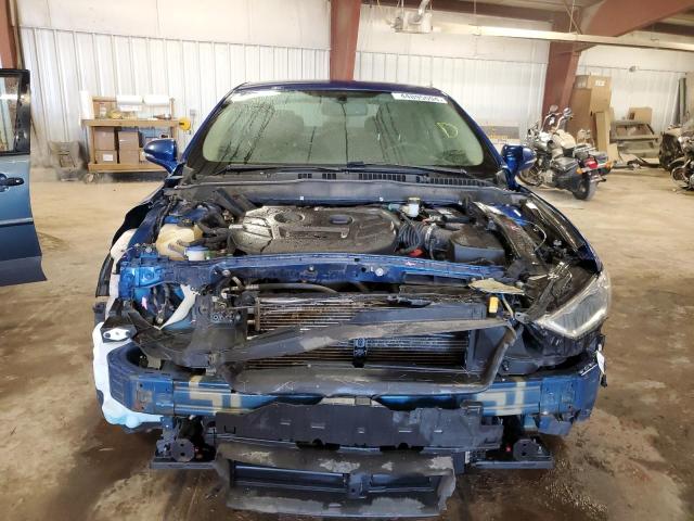 3FA6P0H9XHR111987 - 2017 FORD FUSION SE BLUE photo 5