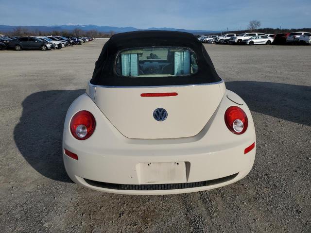 3VWRG31Y38M405168 - 2008 VOLKSWAGEN NEW BEETLE CONVERTIBLE SE BEIGE photo 6