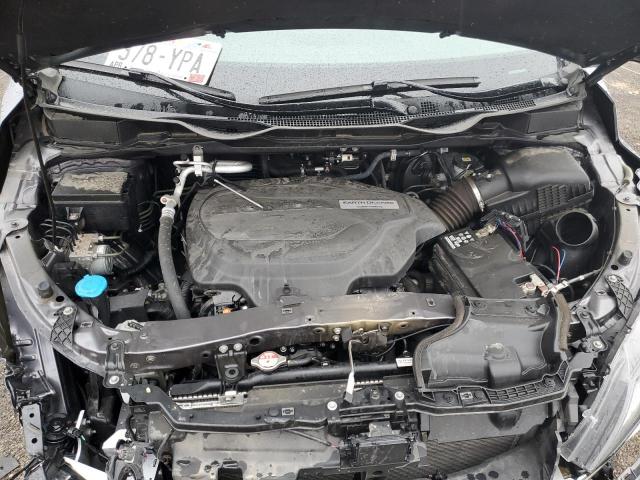 5FNRL6H72KB132376 - 2019 HONDA ODYSSEY EXL GRAY photo 12