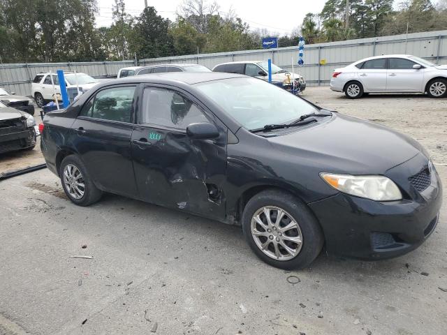 2T1BU4EE5AC533560 - 2010 TOYOTA COROLLA BASE BLACK photo 4