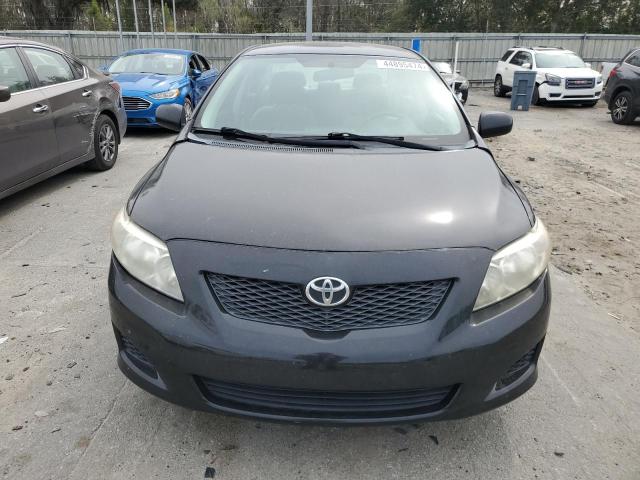 2T1BU4EE5AC533560 - 2010 TOYOTA COROLLA BASE BLACK photo 5