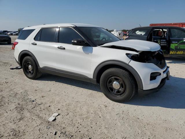 1FM5K8AB6MGA64311 - 2021 FORD EXPLORER POLICE INTERCEPTOR 白色 照片 4