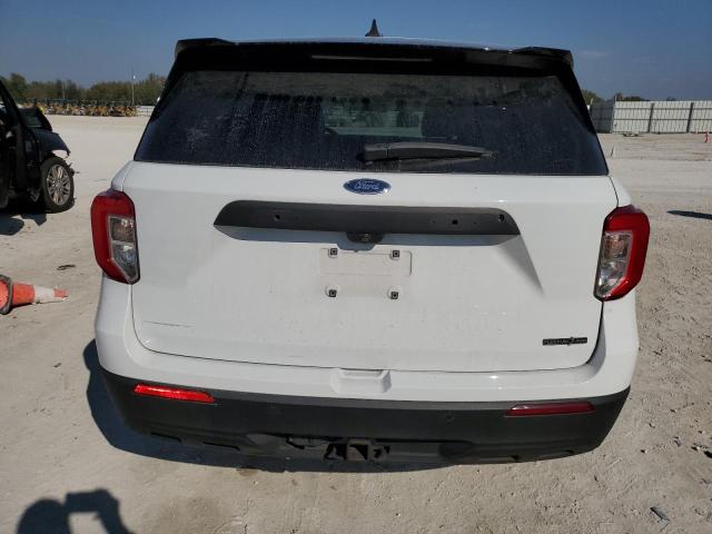 1FM5K8AB6MGA64311 - 2021 FORD EXPLORER POLICE INTERCEPTOR 白色 照片 6