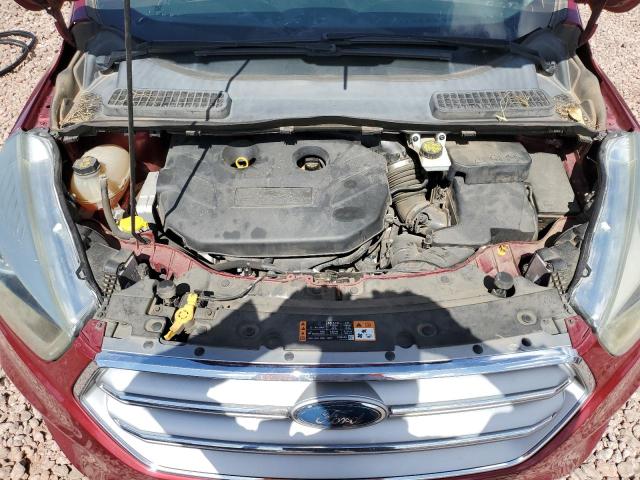 1FMCU0G98HUB91690 - 2017 FORD ESCAPE SE RED photo 11