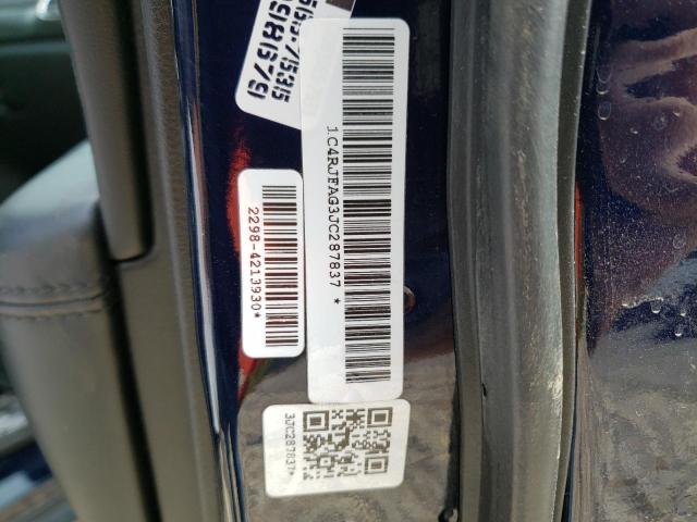 1C4RJFAG3JC287837 - 2018 JEEP GRAND CHER LAREDO 蓝色 照片 13