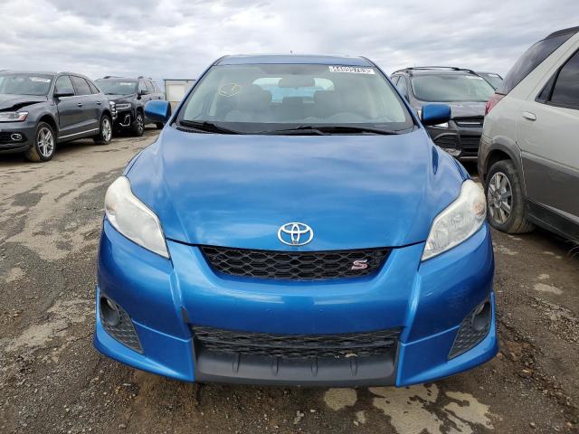 2T1KE40EX9C012527 - 2009 TOYOTA COROLLA MA S BLUE photo 5