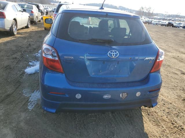 2T1KE40EX9C012527 - 2009 TOYOTA COROLLA MA S BLUE photo 6