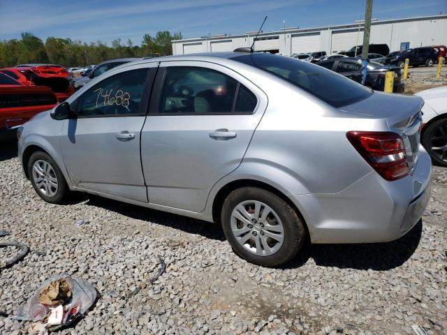 1G1JB5SH2H4152972 - 2017 CHEVROLET SONIC LS 银色 照片 2