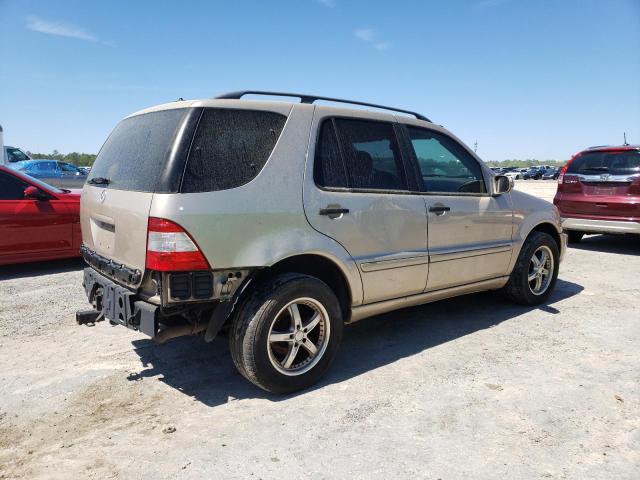 4JGAB54E23A375268 - 2003 MERCEDES-BENZ ML 320 GOLD photo 3