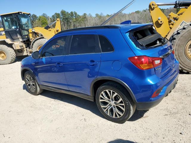 JA4AP4AW7JU019126 - 2018 MITSUBISHI OUTLANDER SEL BLUE photo 2