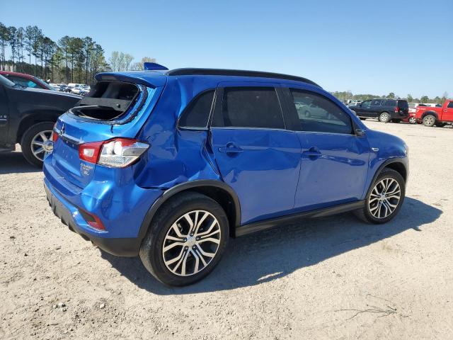 JA4AP4AW7JU019126 - 2018 MITSUBISHI OUTLANDER SEL BLUE photo 3