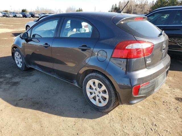 KNADM5A30H6048471 - 2017 KIA RIO LX GRAY photo 2