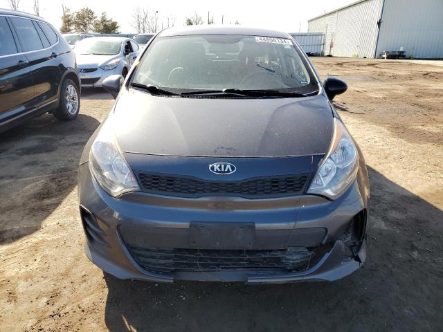 KNADM5A30H6048471 - 2017 KIA RIO LX GRAY photo 5