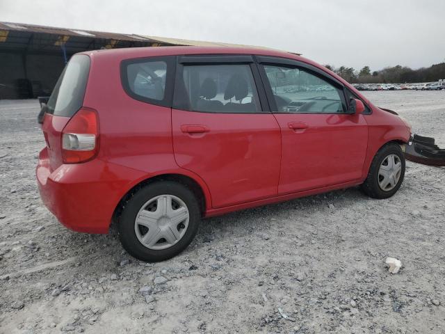 JHMGD37458S061792 - 2008 HONDA FIT RED photo 3