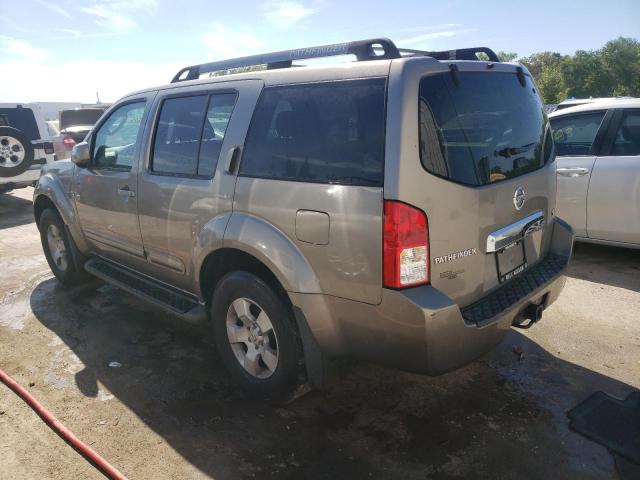 5N1AR18U45C739591 - 2005 NISSAN PATHFINDER LE BEIGE photo 2
