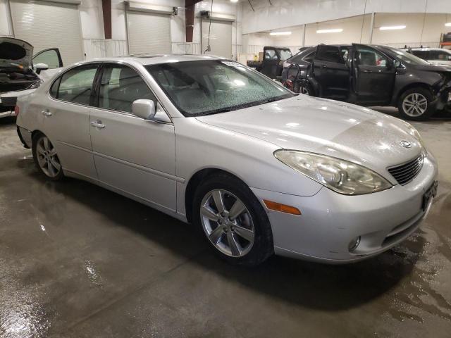 JTHBA30G265155972 - 2006 LEXUS ES 330 SILVER photo 4