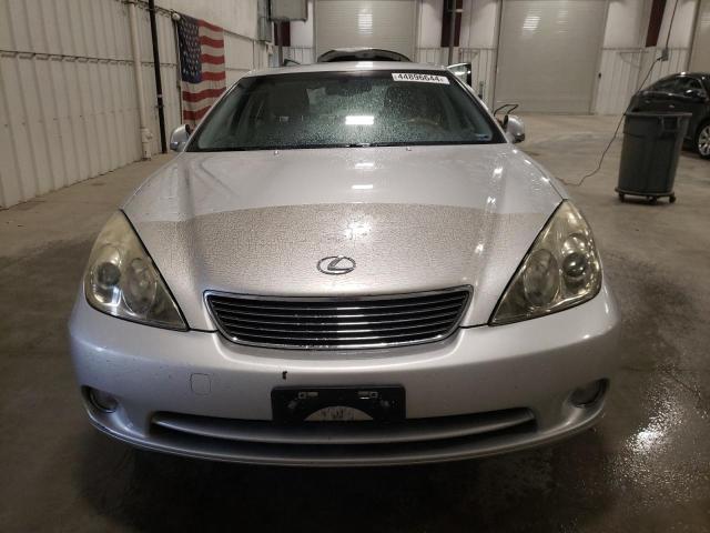 JTHBA30G265155972 - 2006 LEXUS ES 330 SILVER photo 5