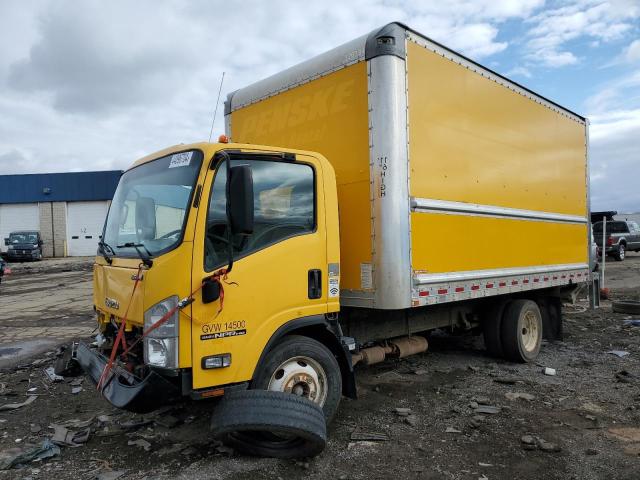 54DC4W1BXJS803291 - 2018 ISUZU NPR HD YELLOW photo 2