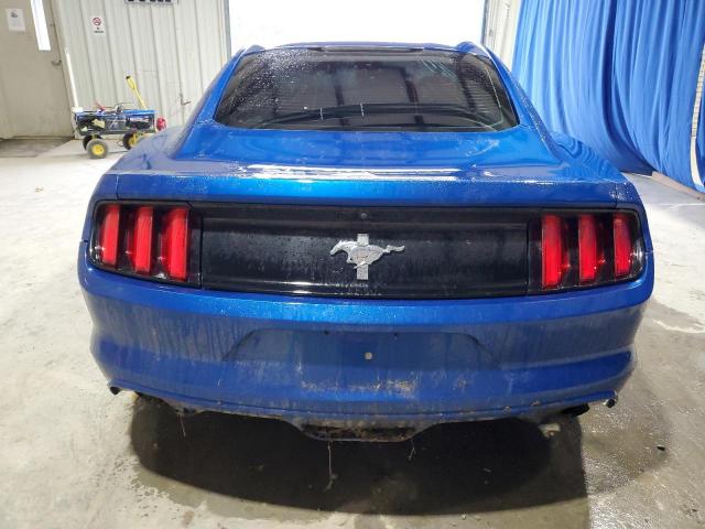 1FA6P8AM6H5351764 - 2017 FORD MUSTANG BLUE photo 6